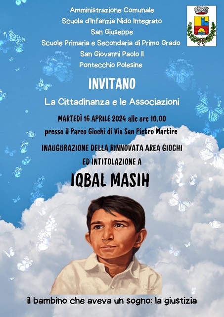 Inaugurazione rinnovata area giochi Via San Pietro Martire