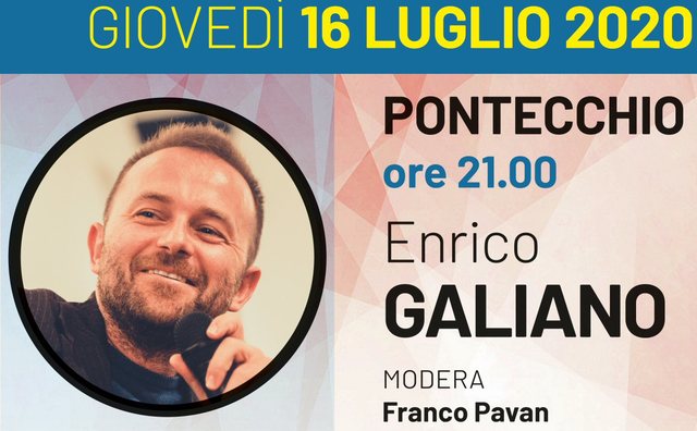 Polesine 2020 – Incontri con l’autore Enrico Galiano (XV edizione)