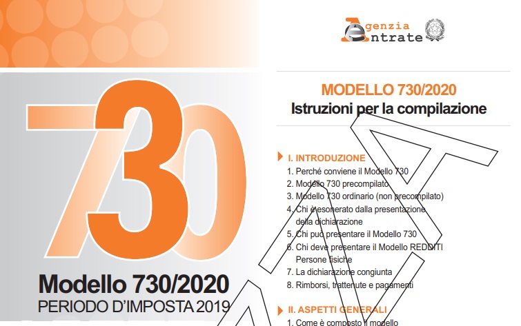 Abolizione della distribuzione cartacea modelli 730 e Redditi Persone Fisiche